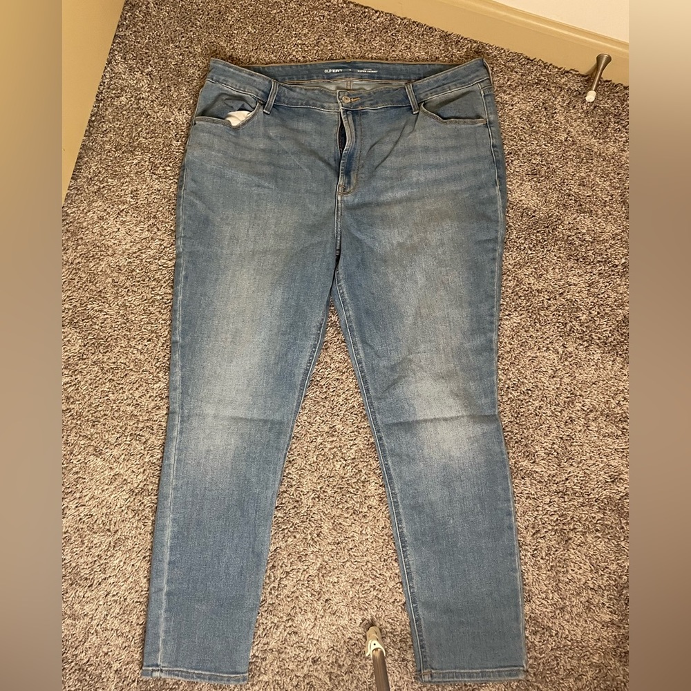 Super Skinny High Rise Jeans